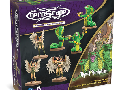 Gamers Guild AZ Heroscape Heroscape: Elites of Ullar & Ranoc Vipers Common Army Expansion [Unpainted] (Pre-Order) Renegade Game Studios