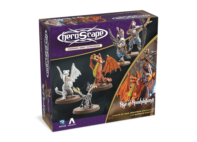 Gamers Guild AZ Heroscape Heroscape: Greatbow Archers & Scions of Icaria Common Army Expansion (Pre-Order) Renegade Game Studios