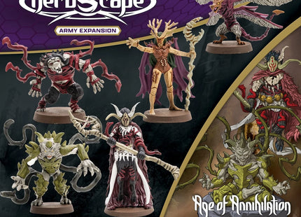 Gamers Guild AZ Heroscape Heroscape: Heroes of Aboreas Army Expansion (Painted) (Pre-Order) Renegade Game Studios