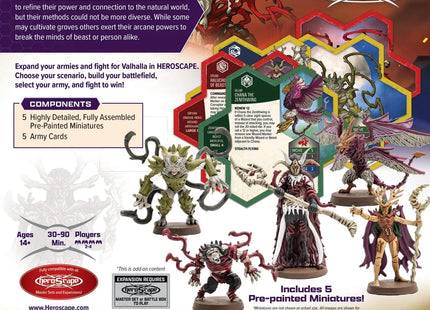 Gamers Guild AZ Heroscape Heroscape: Heroes of Aboreas Army Expansion (Painted) (Pre-Order) Renegade Game Studios