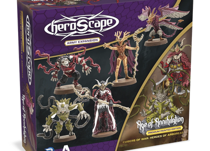 Gamers Guild AZ Heroscape Heroscape: Heroes of Aboreas Army Expansion (Painted) (Pre-Order) Renegade Game Studios