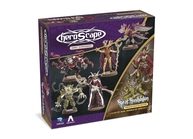 Gamers Guild AZ Heroscape Heroscape: Heroes of Aboreas Army Expansion (Painted) (Pre-Order) Renegade Game Studios