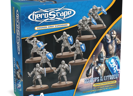 Gamers Guild AZ Heroscape Heroscape: Knights of Weston Remastered Army Expansion [Painted] (Pre-Order) Renegade Game Studios