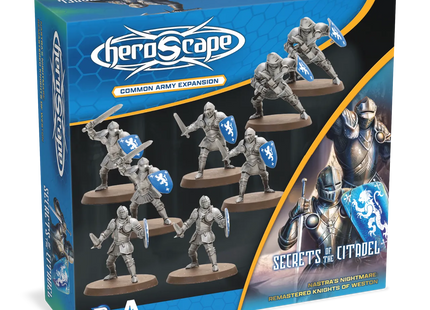 Gamers Guild AZ Heroscape Heroscape: Knights of Weston Remastered Army Expansion [Unpainted] (Pre-Order) Renegade Game Studios