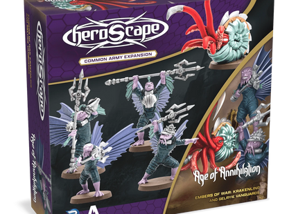 Gamers Guild AZ Heroscape Heroscape: Krakenling & Gelryie Vanguards Common Army Expansion (Pre-Order) Renegade Game Studios