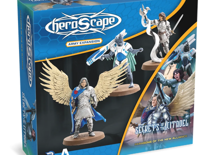 Gamers Guild AZ Heroscape Heroscape: Paragons of the New Alliance Army Expansion [Unpainted] (Pre-Order) Renegade Game Studios