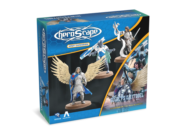 Gamers Guild AZ Heroscape Heroscape: Paragons of the New Alliance Army Expansion [Unpainted] (Pre-Order) Renegade Game Studios