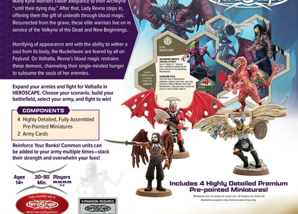Gamers Guild AZ Heroscape Heroscape: Revenants of Revna & Nuckelavee Common Army Expansion [Painted] (Pre-Order) Renegade Game Studios