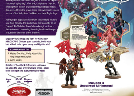 Gamers Guild AZ Heroscape Heroscape: Revenants of Revna & Nuckelavee Common Army Expansion [Unpainted] (Pre-Order) Renegade Game Studios