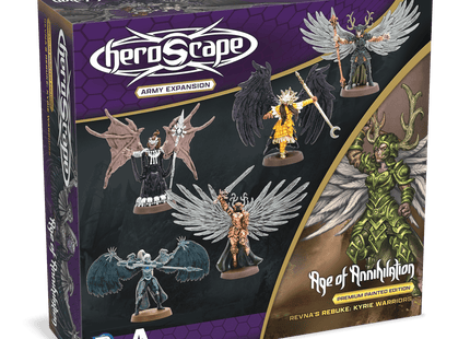 Gamers Guild AZ Heroscape Heroscape: Revna's Rebuke: Kyrie Warriors Army Expansion Premium Painted Edition (Pre-Order) Renegade Game Studios