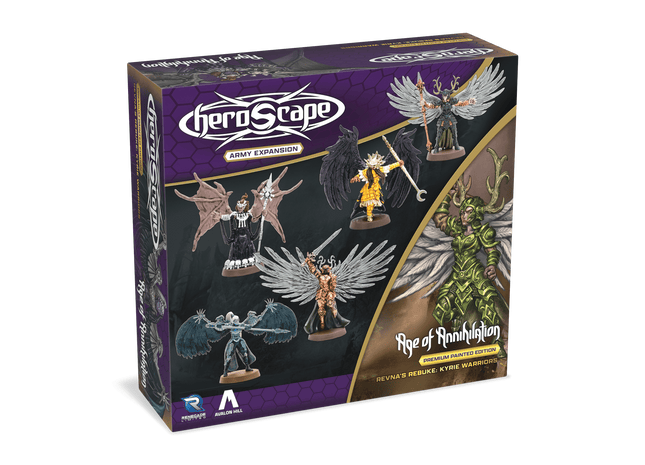 Gamers Guild AZ Heroscape Heroscape: Revna's Rebuke: Kyrie Warriors Army Expansion Premium Painted Edition (Pre-Order) Renegade Game Studios