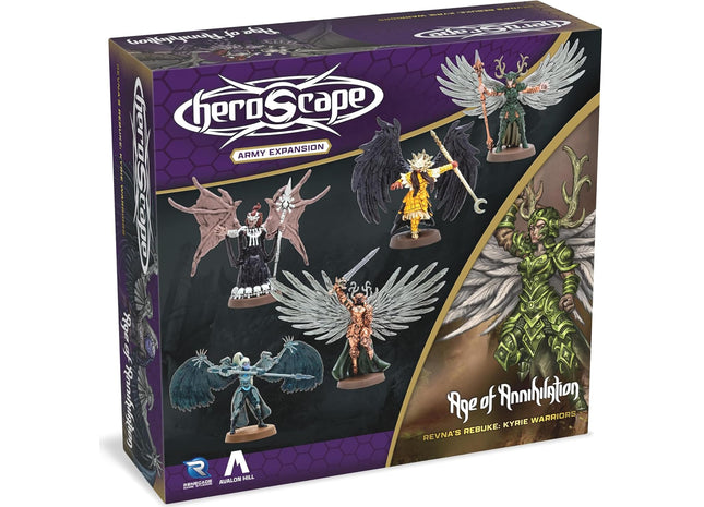 Gamers Guild AZ Heroscape Heroscape: Revna`s Rebuke - Kyrie Warriors Army Expansion (Unpainted) Renegade Game Studios