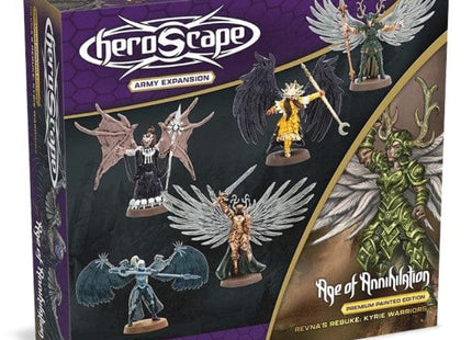 Gamers Guild AZ Heroscape Heroscape: Revna`s Rebuke - Kyrie Warriors Army Expansion (Unpainted) Renegade Game Studios