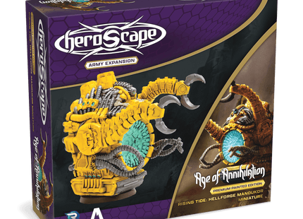 Gamers Guild AZ Heroscape Heroscape: Rising Tide – Hellforge Mandukor Army Expansion [Premium Painted Edition] (Pre-Order) Renegade Game Studios