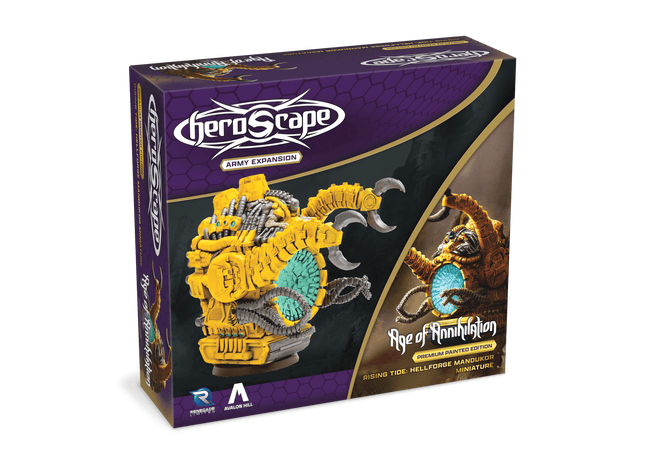 Gamers Guild AZ Heroscape Heroscape: Rising Tide – Hellforge Mandukor Army Expansion [Premium Painted Edition] (Pre-Order) Renegade Game Studios
