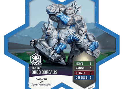 Gamers Guild AZ Heroscape Heroscape: Rising Tide – Knight Primus Adelbern & Ordo Borealis Army Expansion [Premium Painted Edition] (Pre-Order) Renegade Game Studios
