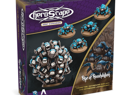 Gamers Guild AZ Heroscape Heroscape: Rising Tide – Oathbound Phalanx & Oathbound Legionnaires Army Expansion [Unpainted] Renegade Game Studios