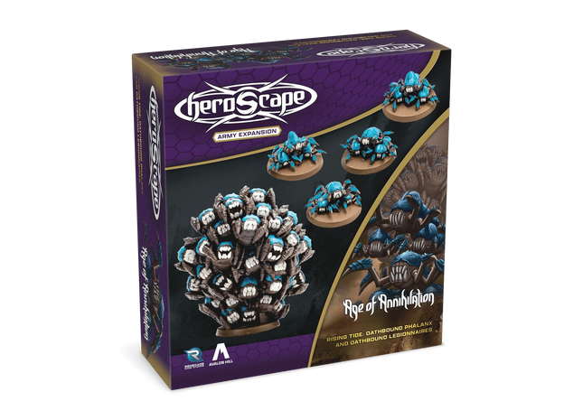 Gamers Guild AZ Heroscape Heroscape: Rising Tide – Oathbound Phalanx & Oathbound Legionnaires Army Expansion [Unpainted] Renegade Game Studios
