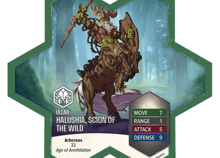 Gamers Guild AZ Heroscape Heroscape: Rising Tide – Sonlen & Halushia, Scion of the Wild Army Expansion [remium Painted Edition] (Pre-Order) Renegade Game Studios