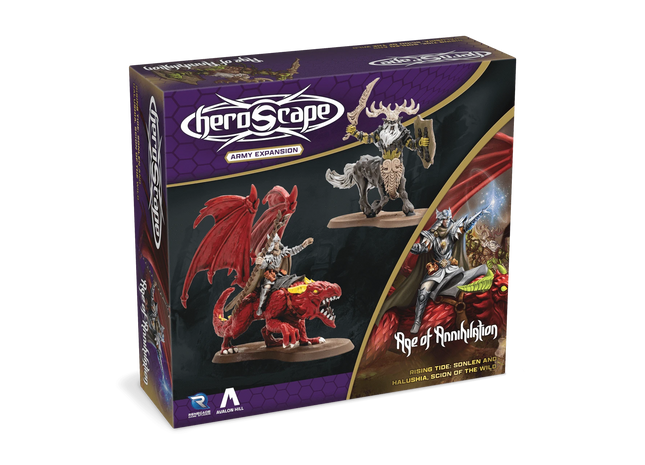 Gamers Guild AZ Heroscape Heroscape: Rising Tide – Sonlen & Halushia, Scion of the Wild Army Expansion Renegade Game Studios