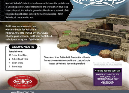 Gamers Guild AZ Heroscape Heroscape: Roads of Valhalla Terrain Expansion (Pre-Order) Renegade Game Studios