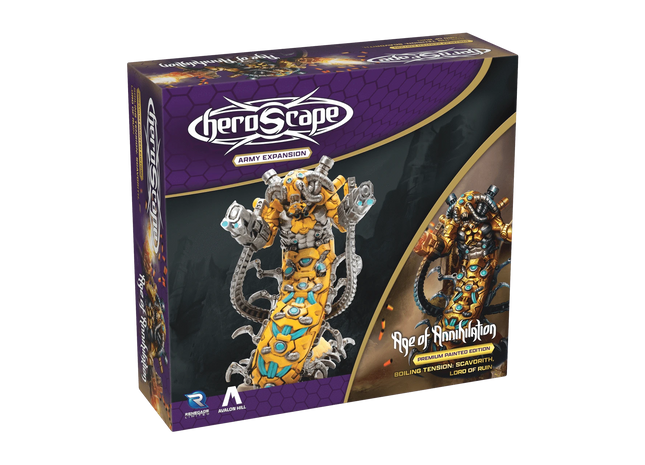 Gamers Guild AZ Heroscape Heroscape: Scavorith Lord of Ruin Army Expansion [Premium Painted Edition] (Pre-Order) Renegade Game Studios