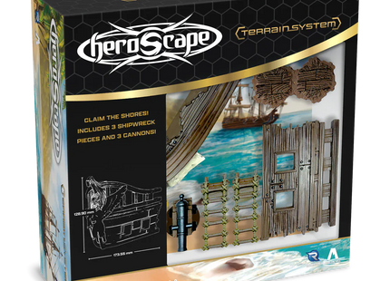 Gamers Guild AZ Heroscape Heroscape: Shores of Valhalla Terrain Expansion (Pre-Order) Renegade Game Studios