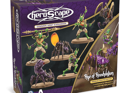 Gamers Guild AZ Heroscape Heroscape: Skordyre Soldiers Common Army Expansion [Painted] (Pre-Order) Renegade Game Studios