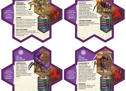 Gamers Guild AZ Heroscape Heroscape: Skordyre Soldiers Common Army Expansion [Painted] (Pre-Order) Renegade Game Studios