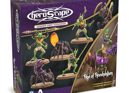 Gamers Guild AZ Heroscape Heroscape: Skordyre Soldiers Common Army Expansion [Unpainted] (Pre-Order) Renegade Game Studios