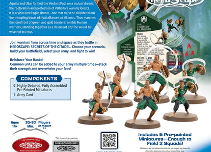 Gamers Guild AZ Heroscape Heroscape: Students of Kalari Payatt Army Expansion [Painted] (Pre-Order) Renegade Game Studios