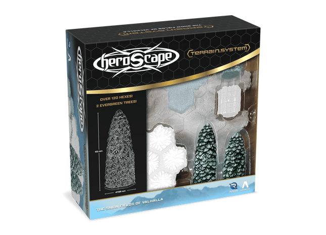 Gamers Guild AZ Heroscape Heroscape: The Snow Fields of Valhalla Terrain Expansion (Pre-Order) Renegade Game Studios