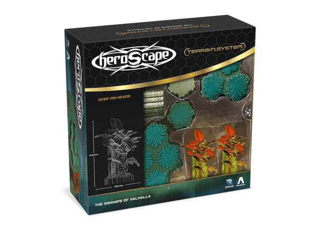 Gamers Guild AZ Heroscape Heroscape: The Swamps of Valhalla Terrain Expansion (Pre-Order) Renegade Game Studios