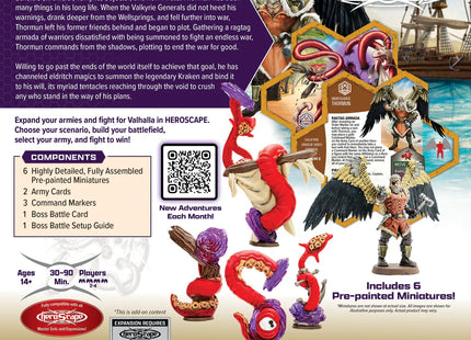 Gamers Guild AZ Heroscape Heroscape: Thormun & Kraken Army Expansion [Painted] (Pre-Order) Renegade Game Studios