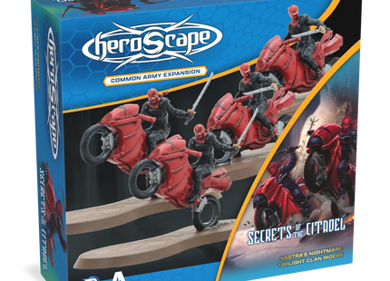 Gamers Guild AZ Heroscape Heroscape: Twilight Clan Riders Army Expansion [Unpainted] (Pre-Order) Renegade Game Studios