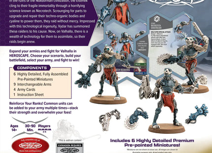 Gamers Guild AZ Heroscape Heroscape: Upgraded Necrotech Reavers Common Army Expansion [Painted] (Pre-Order) Renegade Game Studios