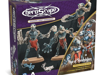 Gamers Guild AZ Heroscape Heroscape: Upgraded Necrotech Reavers Common Army Expansion [Painted] (Pre-Order) Renegade Game Studios