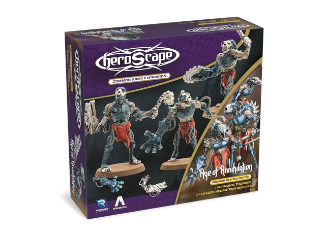 Gamers Guild AZ Heroscape Heroscape: Upgraded Necrotech Reavers Common Army Expansion [Painted] (Pre-Order) Renegade Game Studios