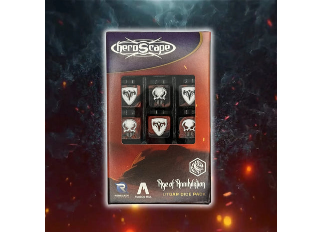 Gamers Guild AZ Heroscape Heroscape: Utgar Dice Pack Renegade Game Studios