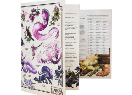 Gamers Guild AZ Hit Point Press D&D 5E: The Field Guide to Floral Dragons - Flower Dragon Bestiary Deluxe Box Set Hit Point Press