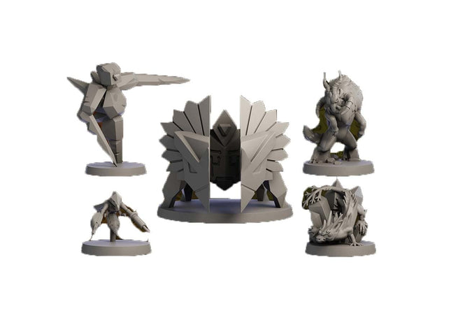 Gamers Guild AZ Hit Point Press Fool's Gold: Miniatures Set 2 - Bellowing Monsters (Pre-Order) GTS