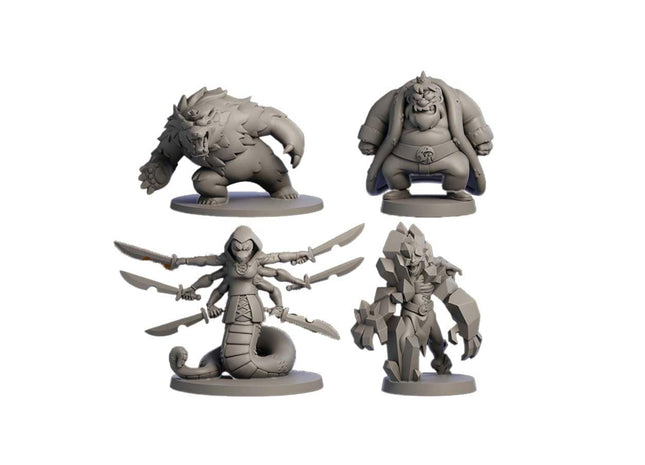 Gamers Guild AZ Hit Point Press Fool's Gold: Miniatures Set 4 - Villains (Pre-Order) GTS