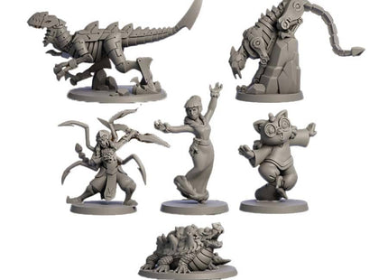 Gamers Guild AZ Hit Point Press Fool's Gold: Miniatures Set 7 - Monsters Mechs and Monks (Pre-Order) GTS