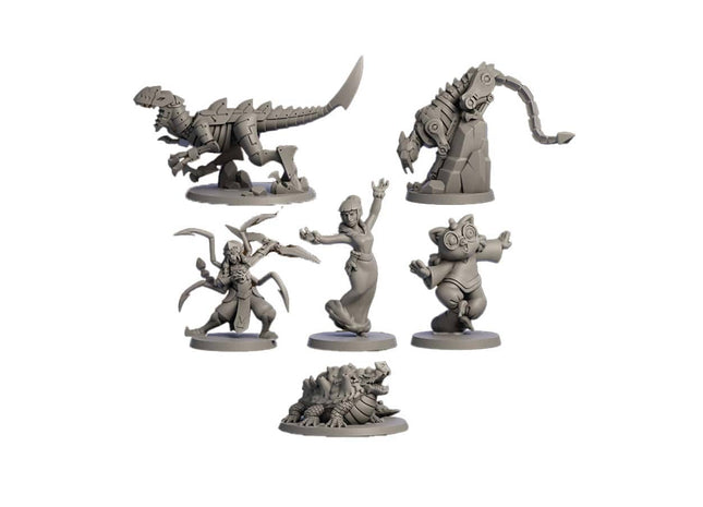 Gamers Guild AZ Hit Point Press Fool's Gold: Miniatures Set 7 - Monsters Mechs and Monks (Pre-Order) GTS