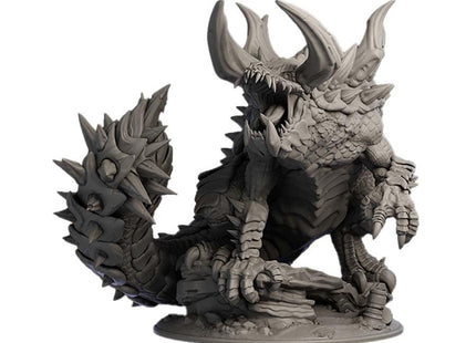 Gamers Guild AZ Hit Point Press Fool's Gold: Miniatures: Tarrasque (Grey) (Pre-Order) GTS