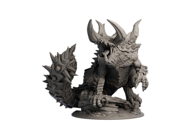 Gamers Guild AZ Hit Point Press Fool's Gold: Miniatures: Tarrasque (Grey) (Pre-Order) GTS