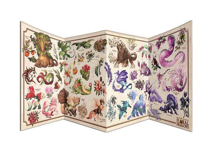 Gamers Guild AZ Hit Point Press The Field Guide to Floral Dragons: Gamemaster Screen (Pre-Order) GTS