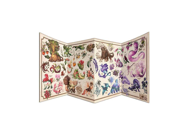 Gamers Guild AZ Hit Point Press The Field Guide to Floral Dragons: Gamemaster Screen (Pre-Order) GTS