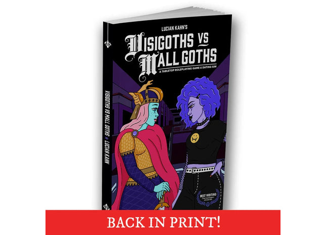 Gamers Guild AZ Hit Point Press Visigoths vs. Mall Goths - Indie RPG (Softcover) Hit Point Press