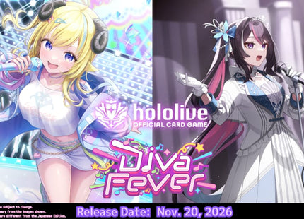Gamers Guild AZ Hololive OCG Hololive OCG: Diva Fever -  Booster Box [English Version] (Pre-Order) YY Card World
